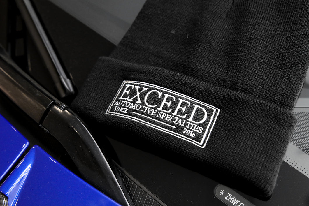 Exceed Embroidered Beanie